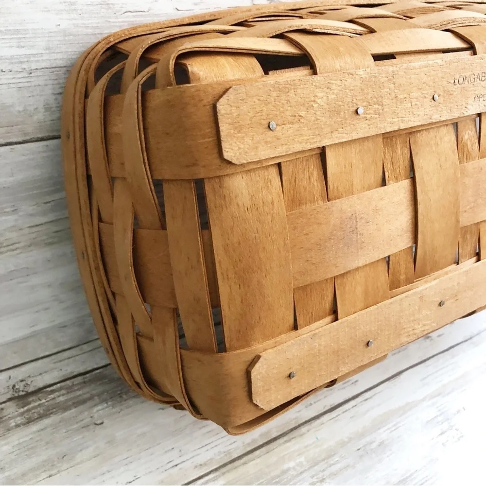 Longaberger Bread/Cracker Basket Vintage 1992 - NO LINING